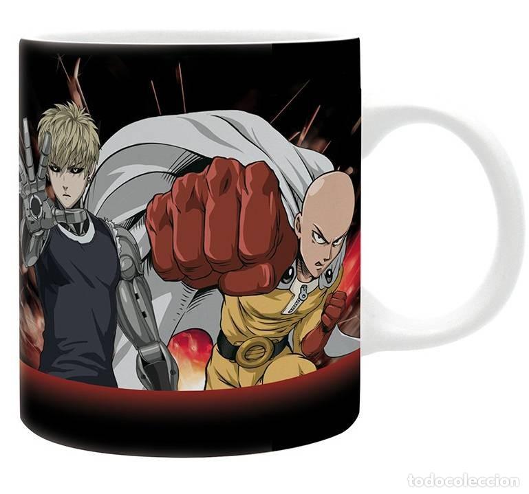Figuras de Borracha e PVC: Taza Saitama & Genos - One Punch Man