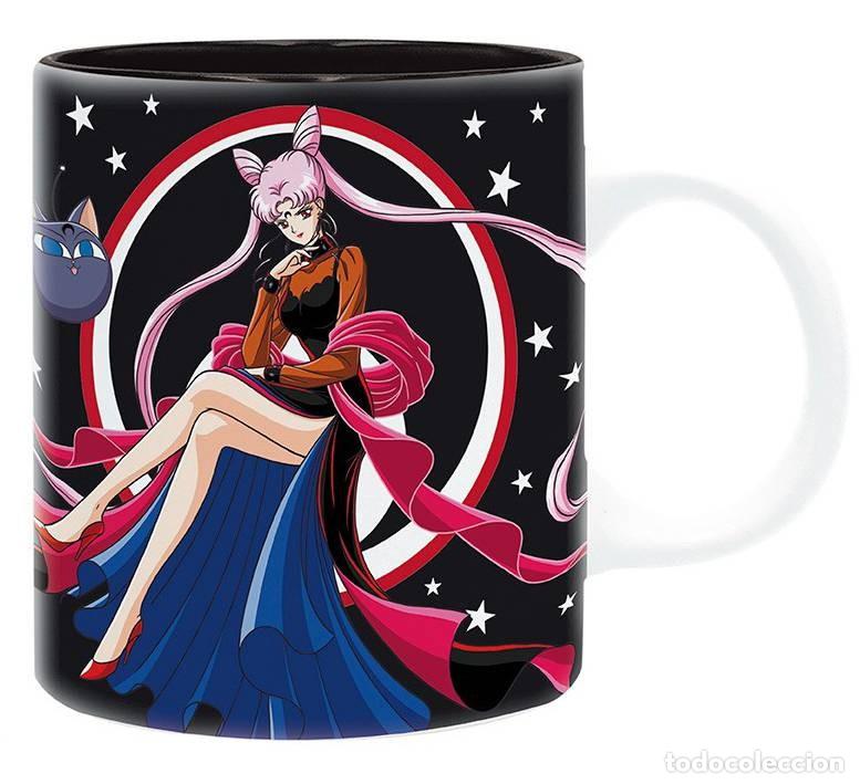 Figuras de Goma y PVC: Taza Sailor Moon Vs Black Lady - Sailor Moon