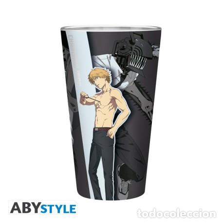 Figuras de goma y PVC: Vaso CHAINSAW MAN TRIO 400ML - Foto 1