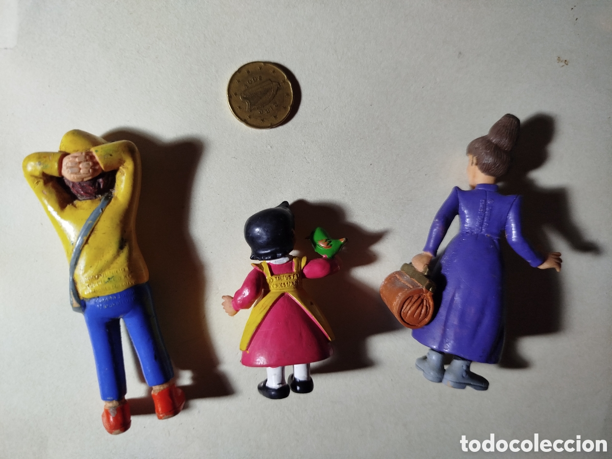 Figuras de goma y PVC: Lote figuras PVC Heidy - Foto 2