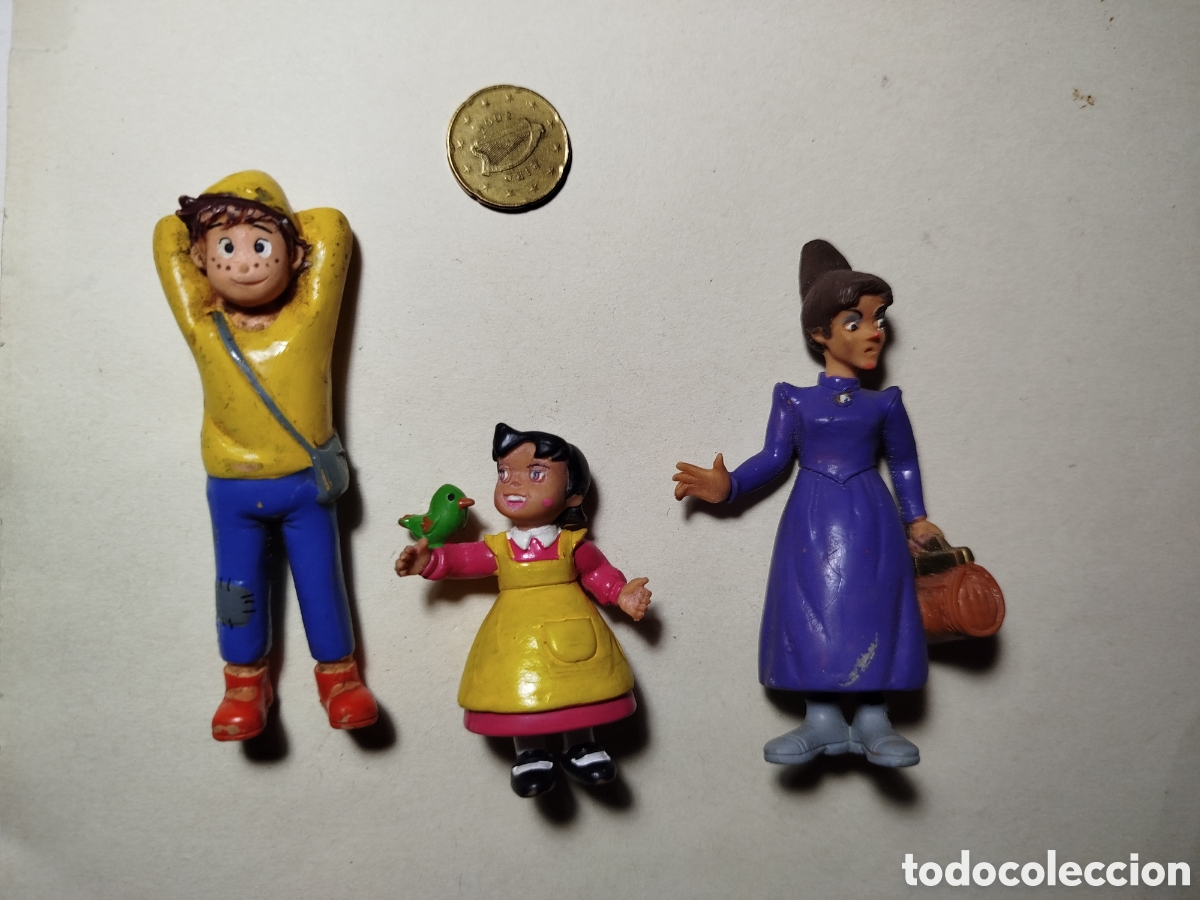 Figuras de goma y PVC: Lote figuras PVC Heidy - Foto 1