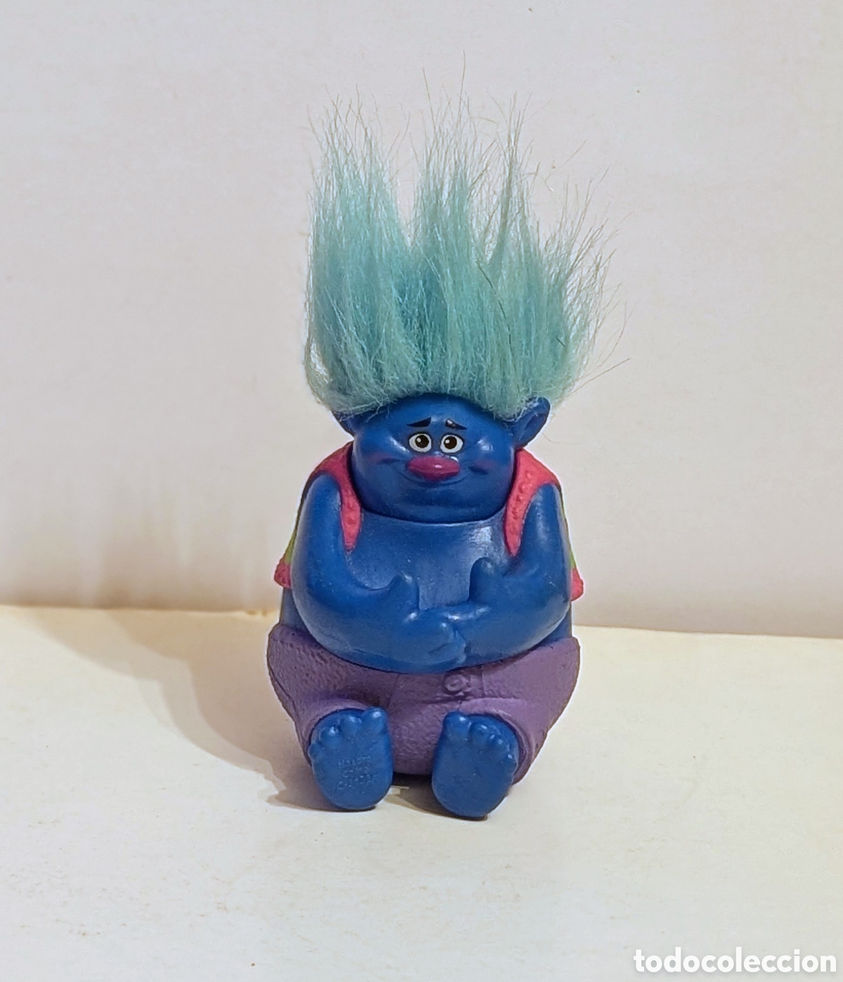 Figuras de Goma y PVC: Figura mini de Biggie de la serie 6 de Dreamworks Troll