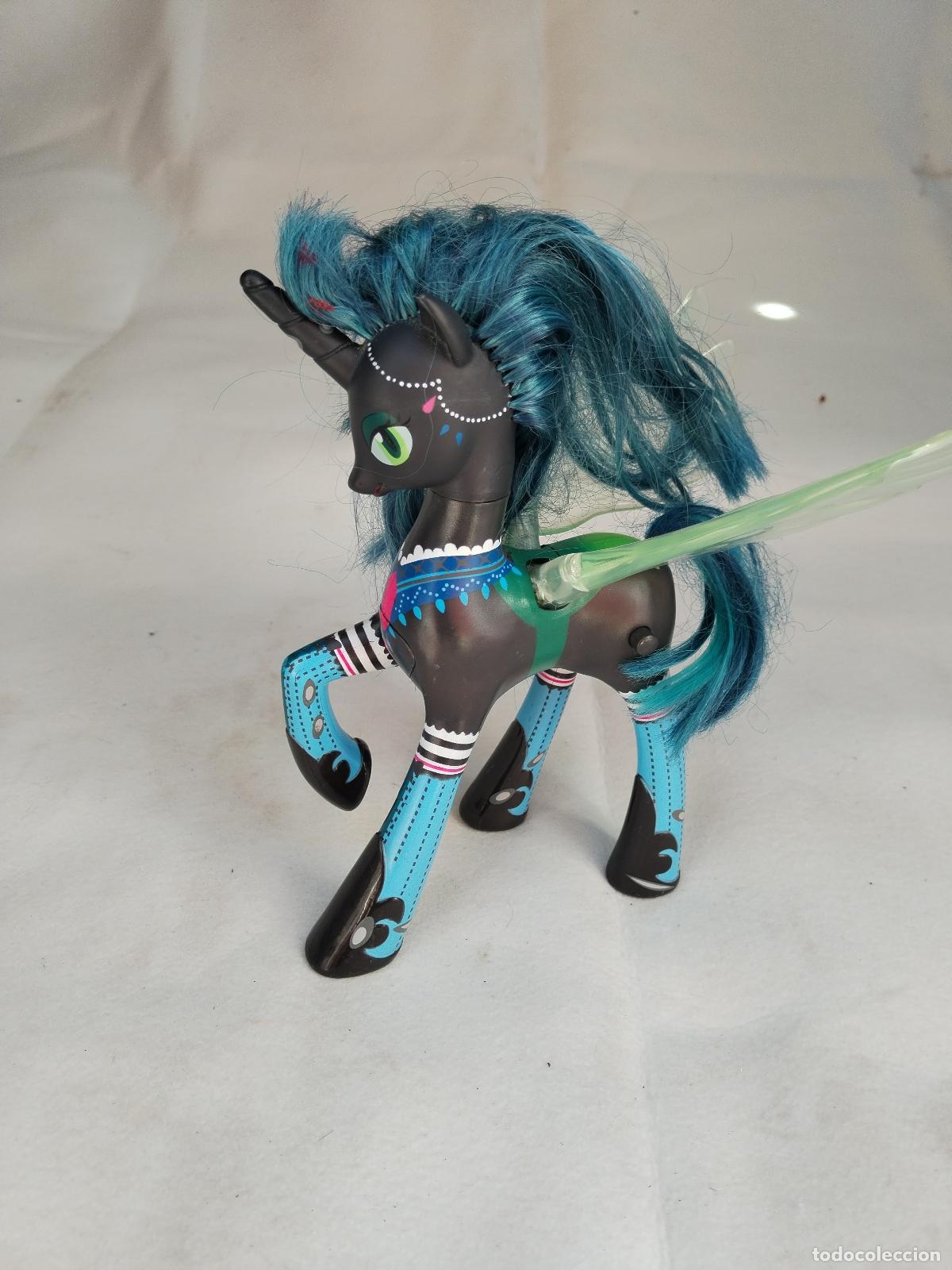 Figuras de Goma y PVC: my litte pony g4 2013 hasbro queen chrysalis habla y se ilumina - c185