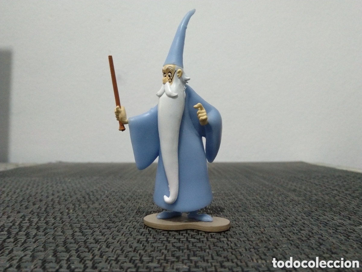 Figuras de Goma y PVC: FIGURA PVC MERLIN GRILLO ARTURO EXCALIBUR EL ENCANTADOR DISNEY DIBUJOS ANIMADOS WALT DISNEY