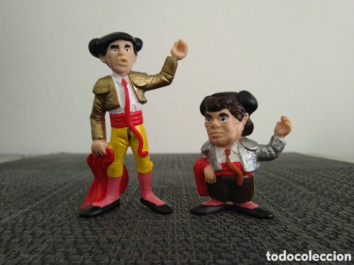 Figuras de Goma y PVC: FIGURAS PVC DUO SACAPUNTAS PROGRAMA DE TV TELEVISION UN DOS TRES 22 PULGA LINTERNA