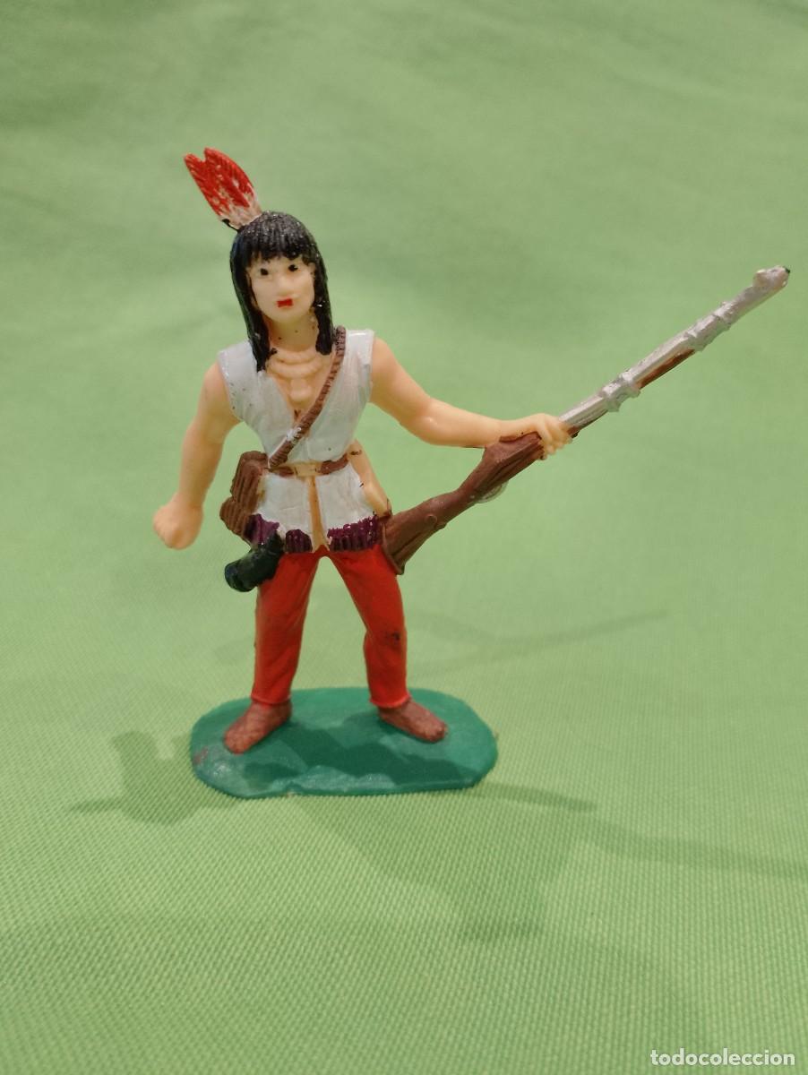 Figuras de goma y PVC: Daniel Boone Comansi. A&ntilde;os 60 - Foto 2