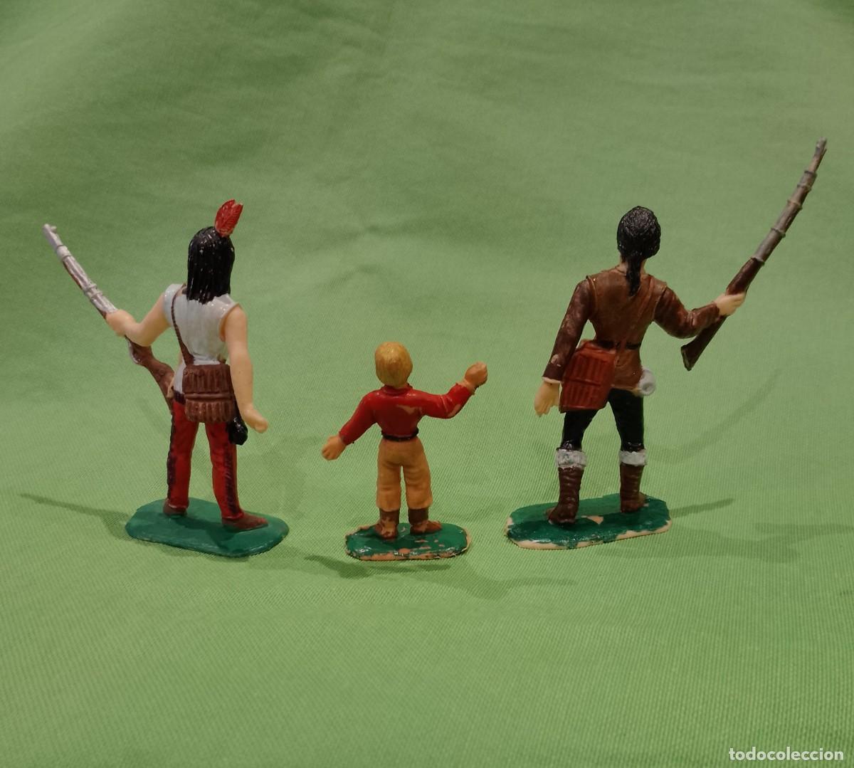 Figuras de goma y PVC: Daniel Boone Comansi. A&ntilde;os 60 - Foto 4