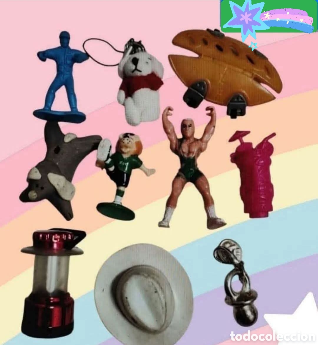 Figuras de goma y PVC: :::: V07 - LOTE DE MU&Ntilde;EQUITOS - Foto 1