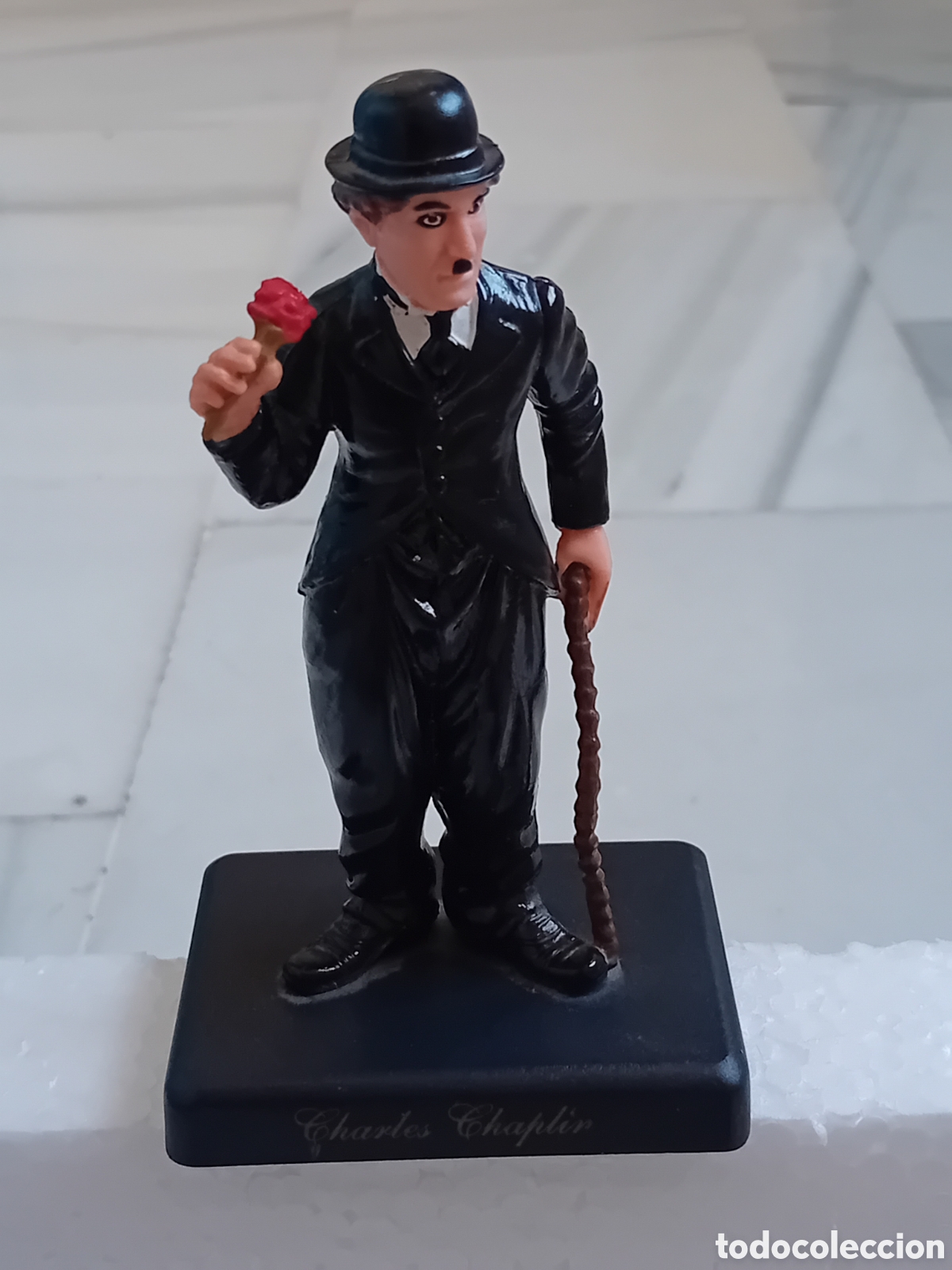 Figuras de Goma y PVC: FIGURA PVC CHARLES CHAPLIN CHARLOT BUBBLES 1994. MUY DIFICIL DE CONSEGUIR