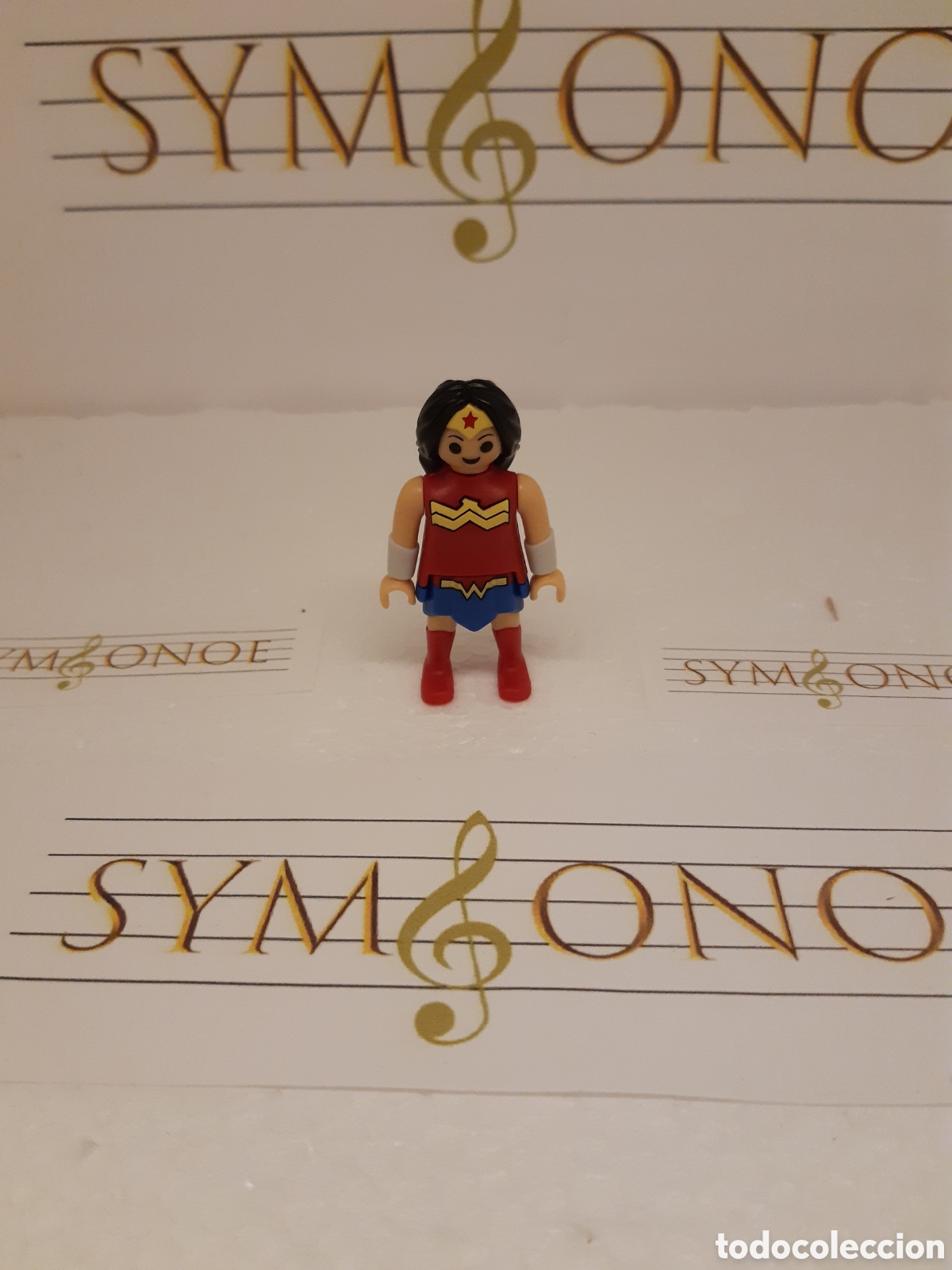 Figuras de Goma Kinder: Figura Kinder Sorpresa Worder woman Playmobil