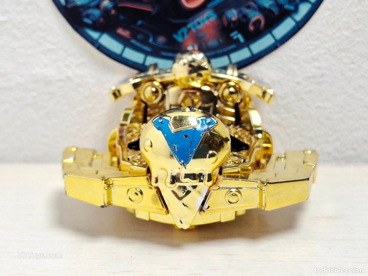 Figuras de goma y PVC: Superzings Kazoom Slider dorado Superthings Magic Box Pullback - Foto 1