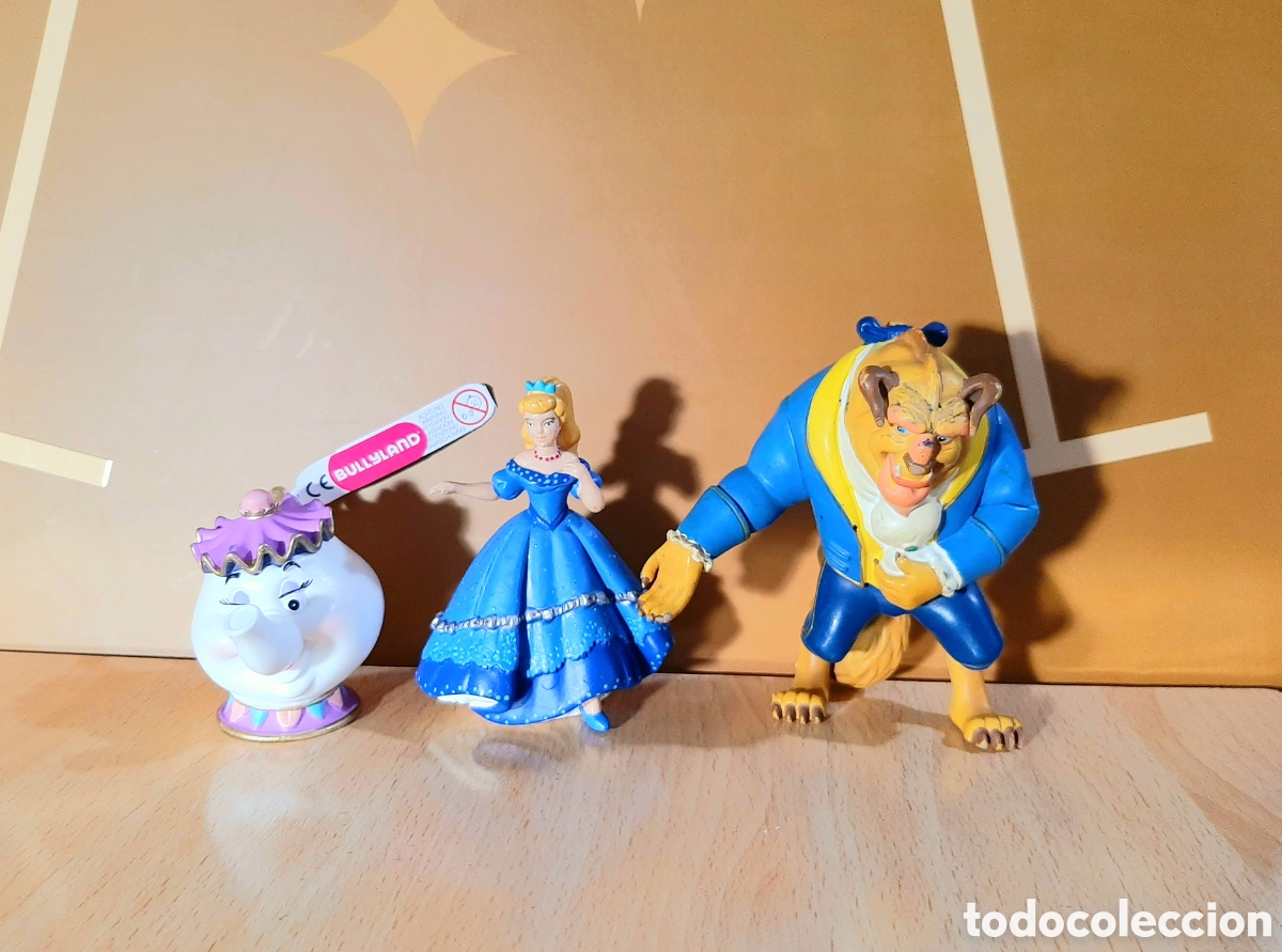 Figurines en Caoutchouc et PVC: Figuras de la Bestia - La Bella y la Bestia de Bully Bullyland PVC