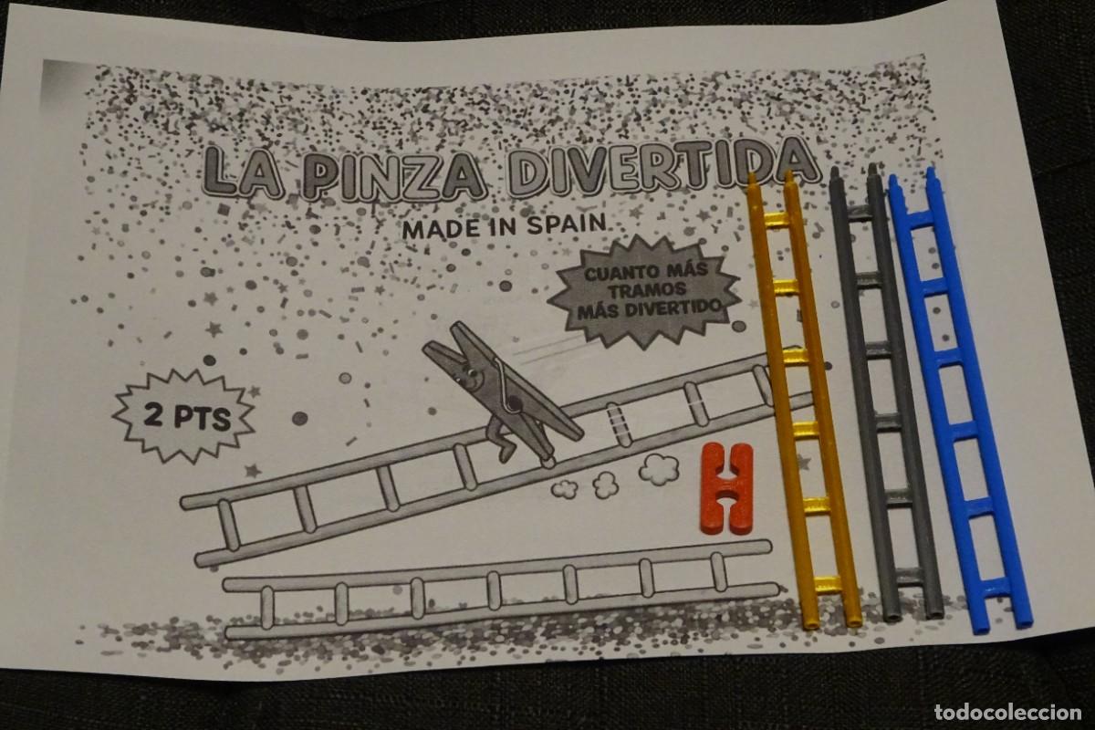 Figuras de Goma y PVC: LOTE DE 3 TRAMOS DE ESCALERA DEL TIPO DUNKIN&rdquo;REPLICA&rdquo;CON PINZA DIVERTIDA INCLUIDA . MADE IN SPAIN B