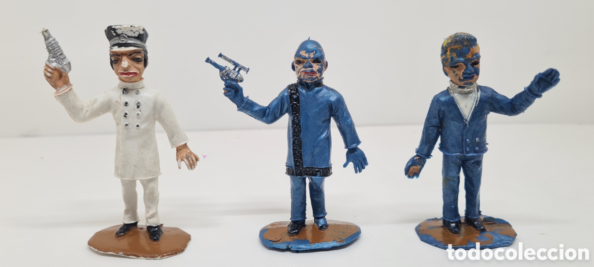 Figuras de goma y PVC: FIGURAS THUNDERBIRDS COMANSI - Foto 1