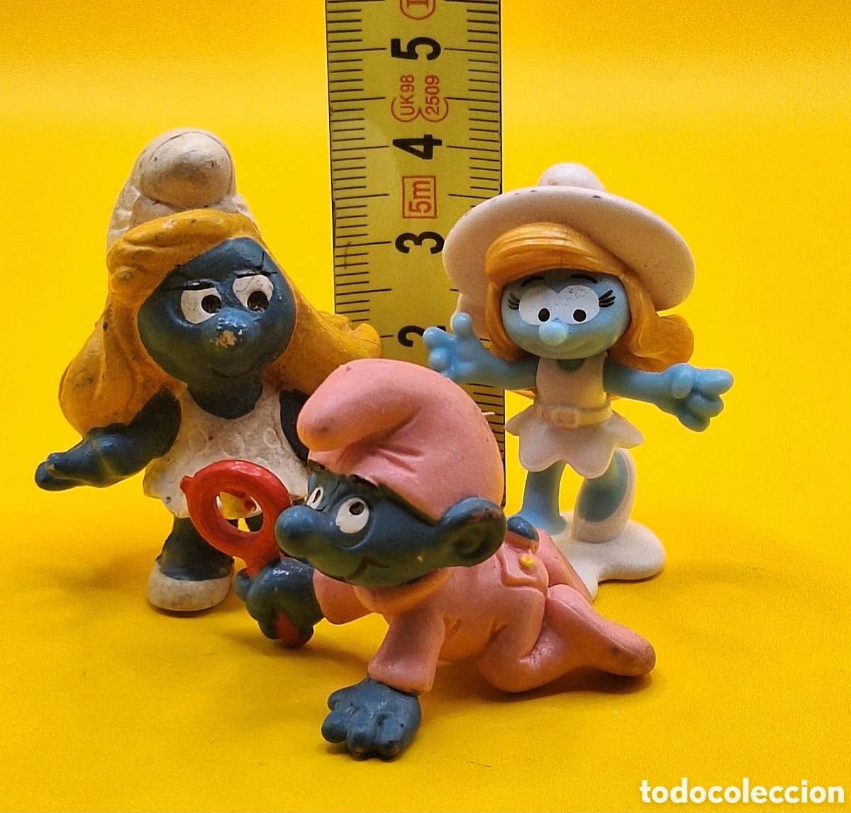 Figuras de goma y PVC: Lote de Pitufos - Pitufina - Peyo - Foto 16