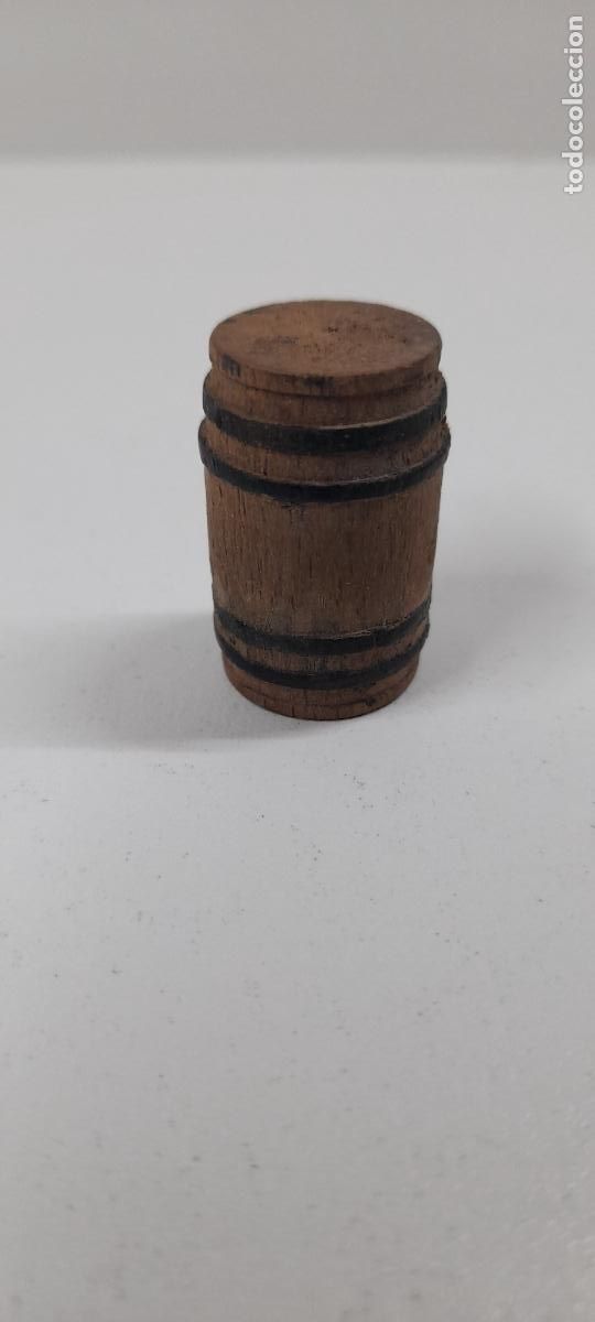 Figuras de goma y PVC: BARRIL EN MADERA . COMPLEMENTO DEL OESTE O DECORADO . A&Ntilde;OS 50 - Foto 1