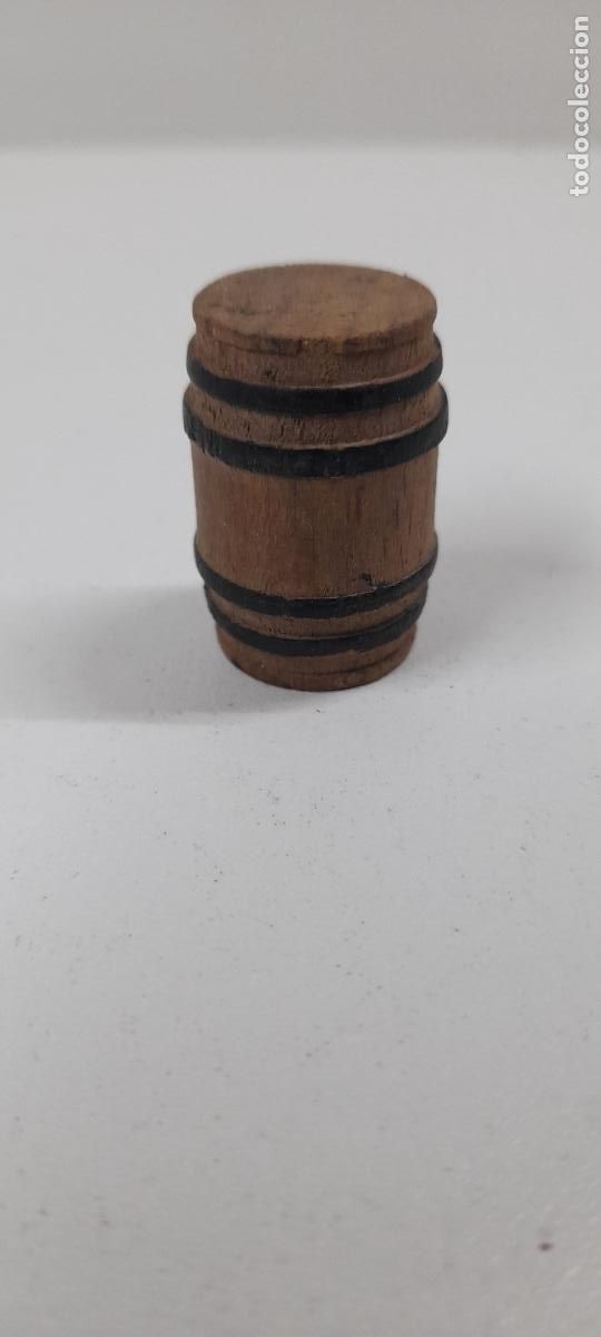 Figuras de goma y PVC: BARRIL EN MADERA . COMPLEMENTO DEL OESTE O DECORADO . A&Ntilde;OS 50 - Foto 1