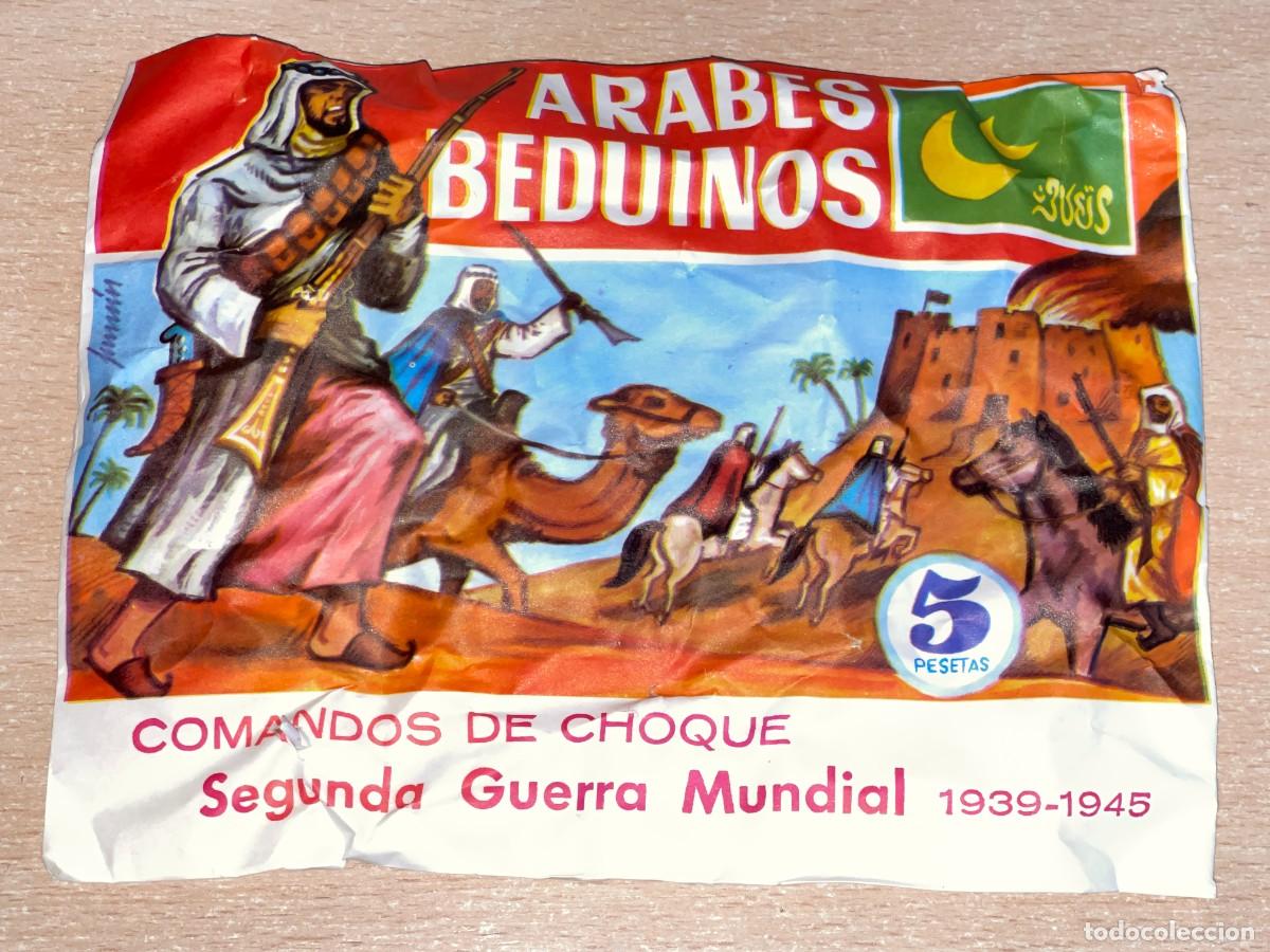 Rubber and PVC Figures: MONTAPLEX Sobre Comandos de Choque 2&ordf; Guerra Mundial ARABES BEDUINOS soldaditos a&ntilde;os 70