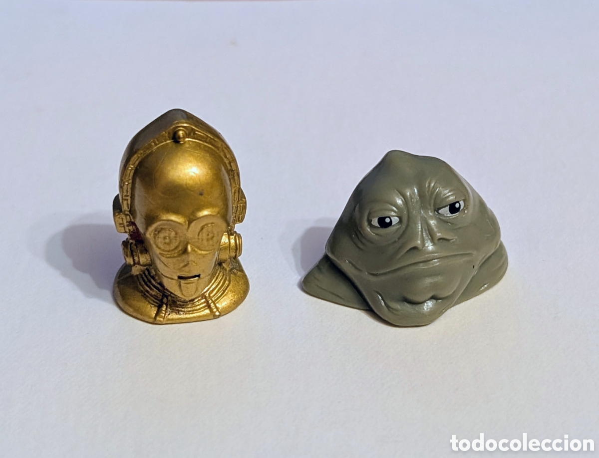 Figuras de Goma y PVC: Raras figuras Gogo's Star Wars. Droids. C3PO /Jabba
