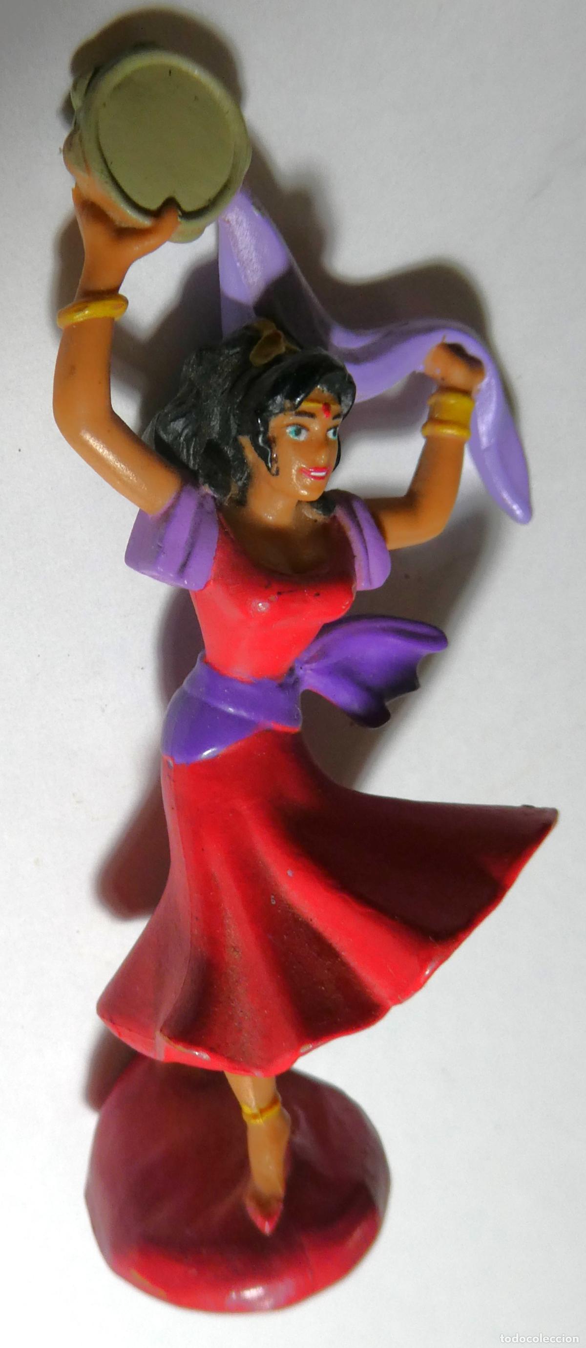 Figuras de Goma y PVC: Figura de Esmeralda personaje del Jorobado de Notre Dame