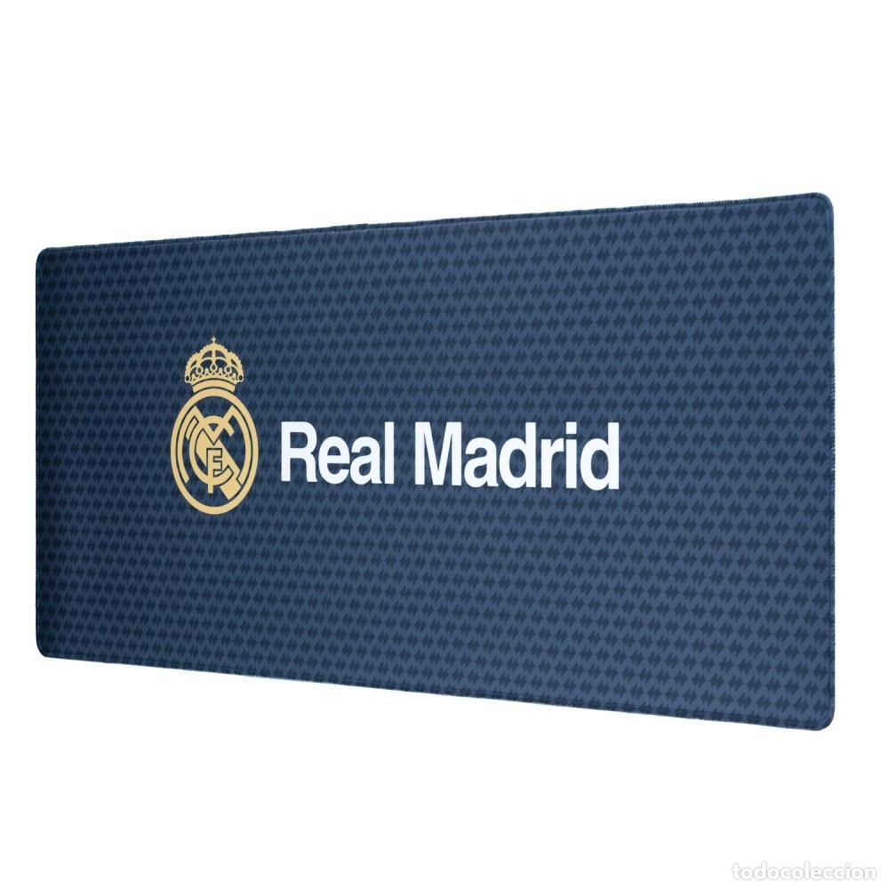 Gummi- und PVC-Figuren: Alfombrilla Raton XXL - Real Madrid (80cm x 35 cm x 4 mm)
