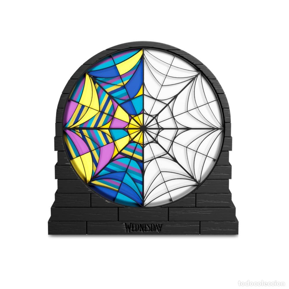 Figurines en Caoutchouc et PVC: Lampara - Wednesday Ophelia Hall Window (17 x 4,7 cm)