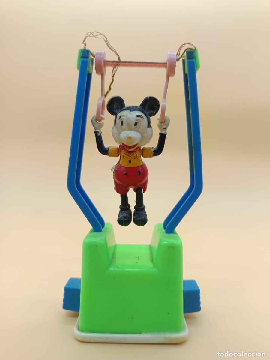 Figuras de goma y PVC: MICKEY TRAPECISTA A&Ntilde;OS 70 - Foto 1