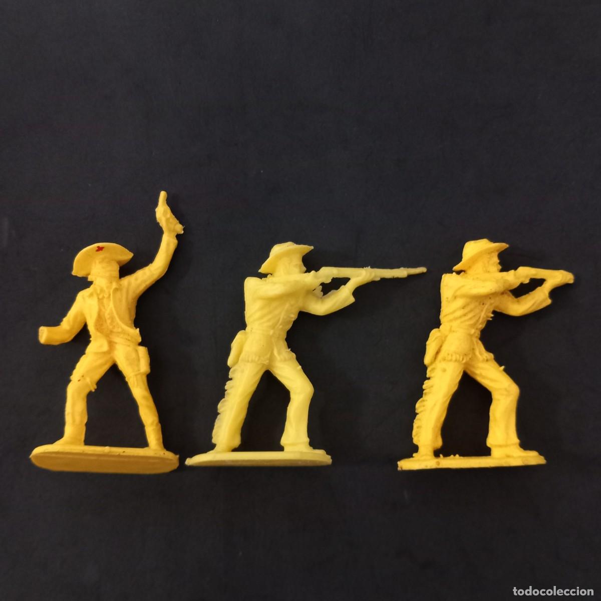 Figure di Gomma e PVC: ELASTOLIN BANDIDO COWBOY VAQUERO TRAMPERO MONOCOLOR 7 CM PIPEROS TIPO KIOSKO OESTE A&Ntilde;OS 70 PTOY