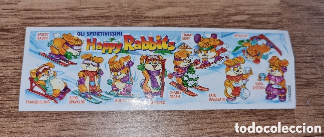 Figuras de Goma Kinder: Bpz kinder papel instrucciones conejos Navidad invierno folleto figuras Ferrero antigua (bol 1 A)