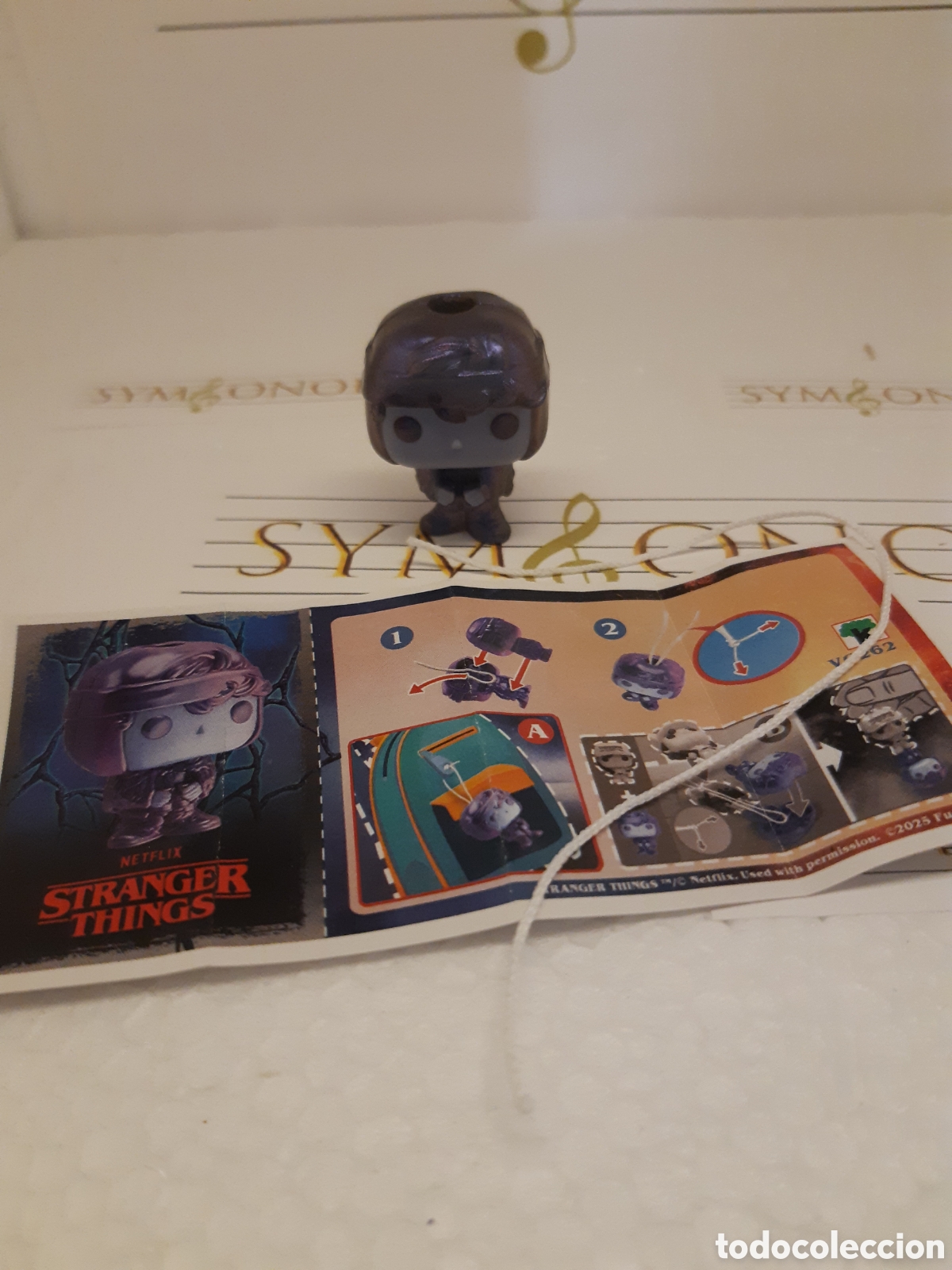 Figuras de Goma Kinder: Funko kinder Joy Stranger Things dustin del reves