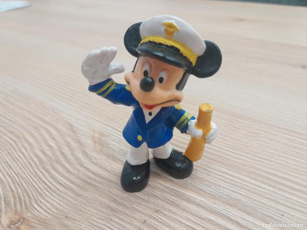 Figuras de goma y PVC: Figura Mickey Mouse Bully Capit&aacute;n Barco - Foto 1