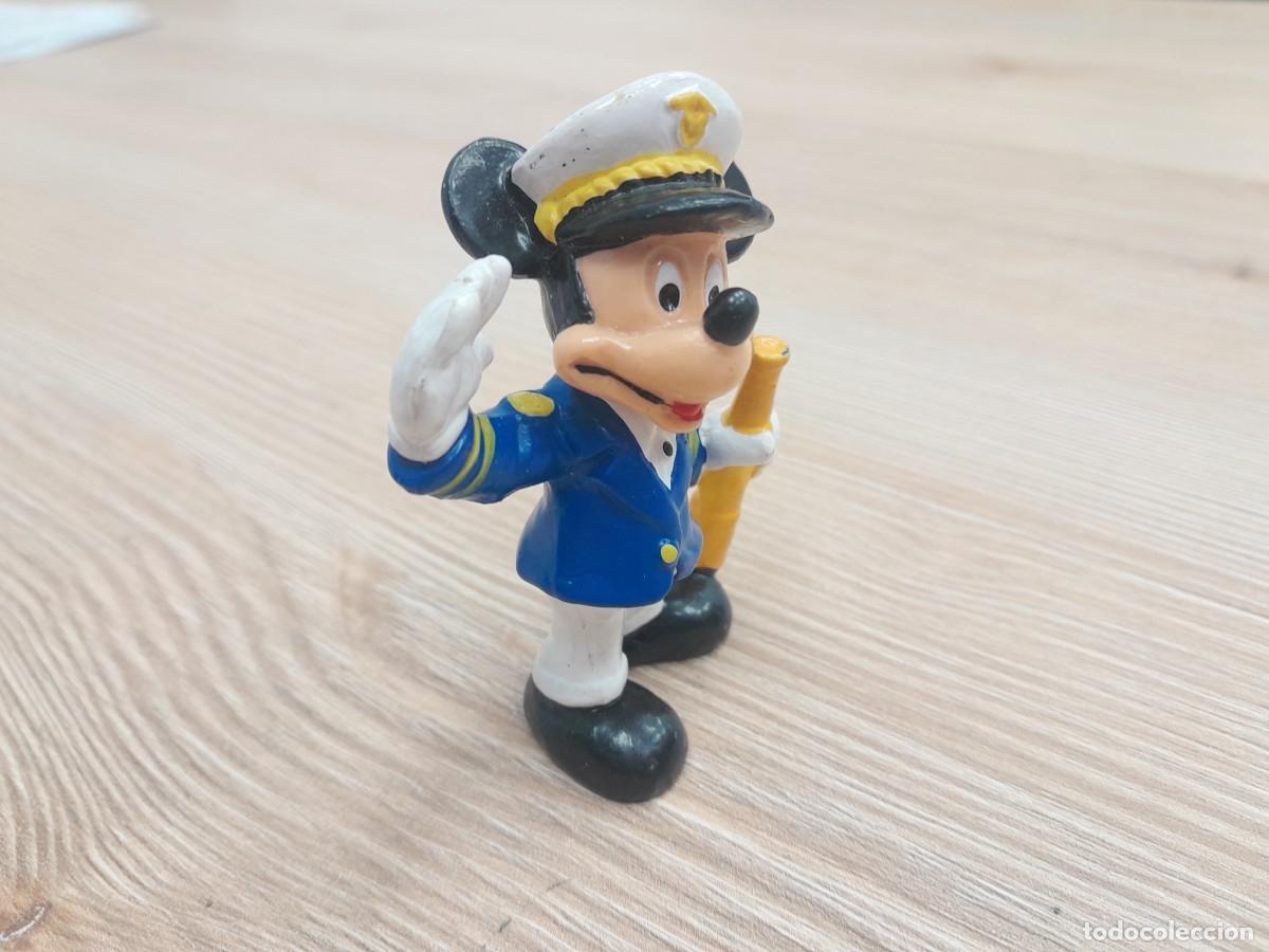 Figuras de goma y PVC: Figura Mickey Mouse Bully Capit&aacute;n Barco - Foto 2