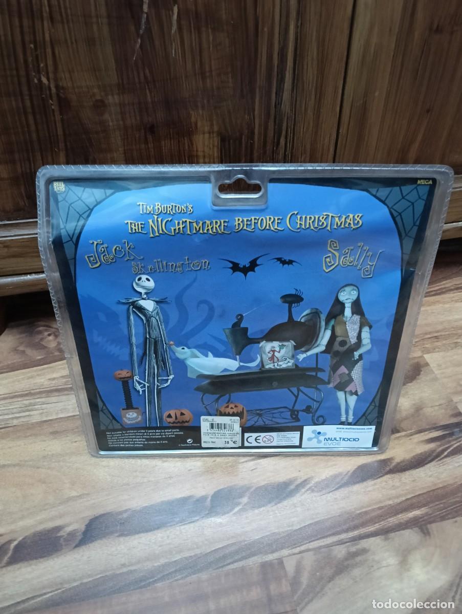 Figuras de goma y PVC: Set Jack y Sally Nightmare Before Christmas NECA - Foto 7