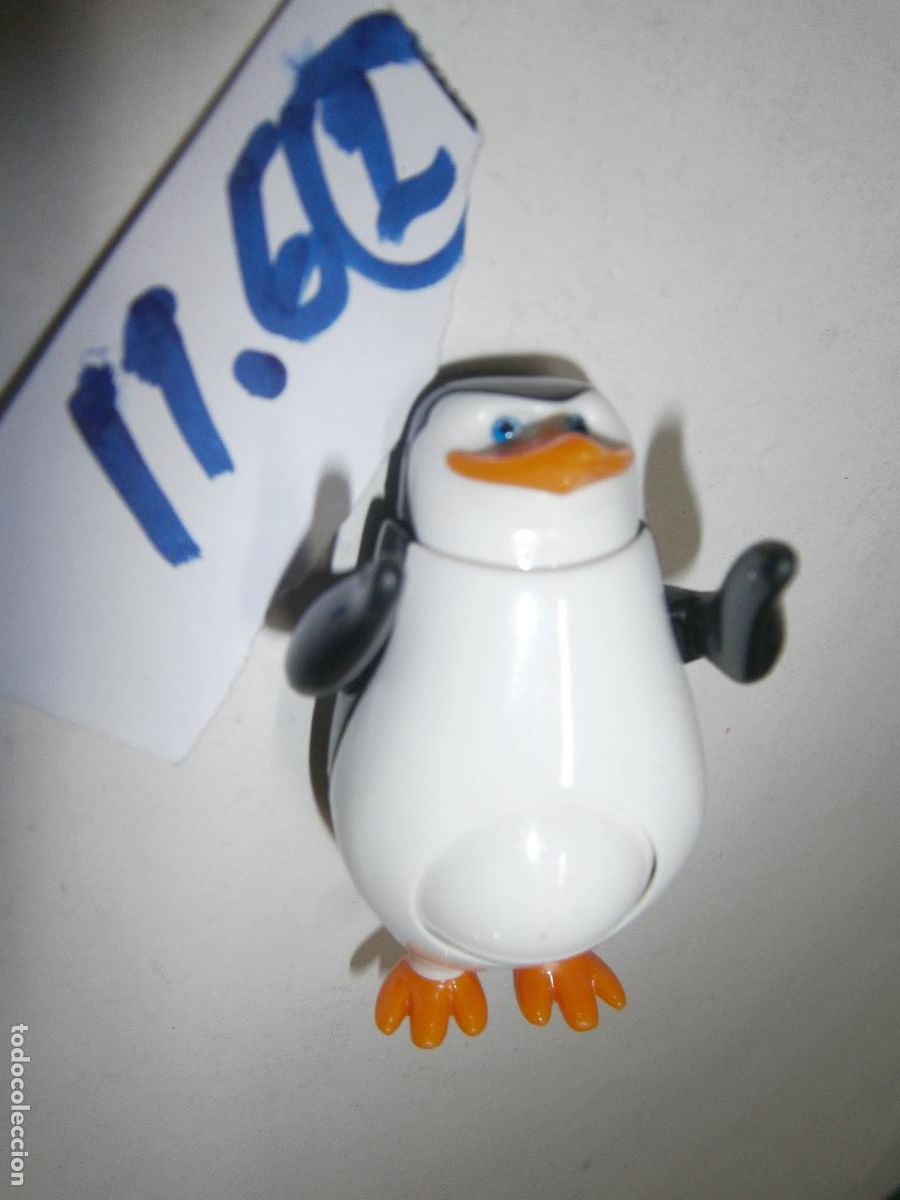 Figuras de Goma y PVC: FIGURA DE DIBUJOS ANIMADOS - PINGUINO DE MADAGASCAR