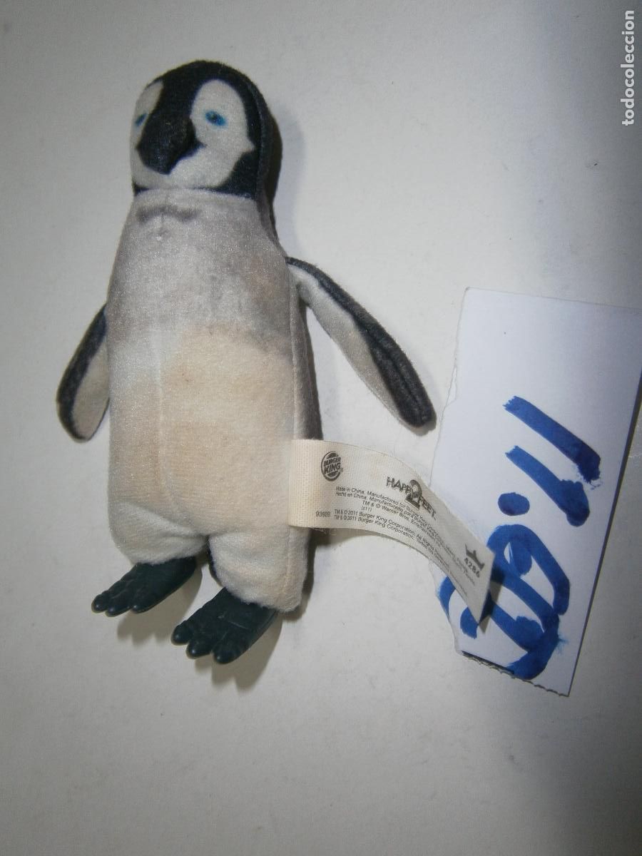Figuras de Goma y PVC: FIGURA DE DIBUJOS ANIMADOS - PINGUINO MUMBLE