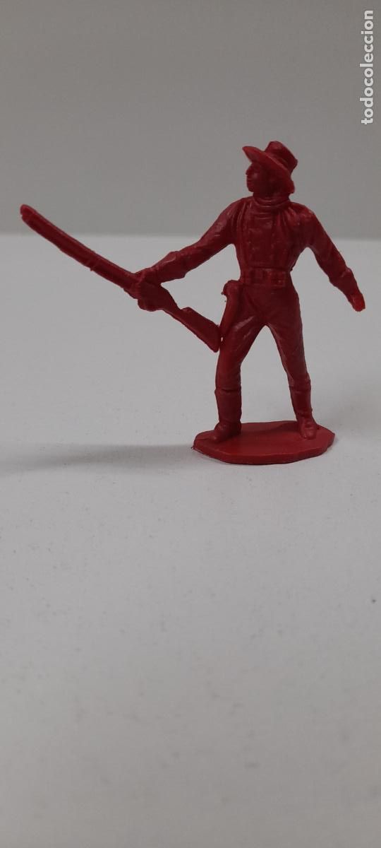 Figuras de Goma y PVC: SOLDADO FEDERAL . REALIZADO POR OLIVER . EN PLASTICO MONOCOLOR . ORIGINAL A&Ntilde;OS 70