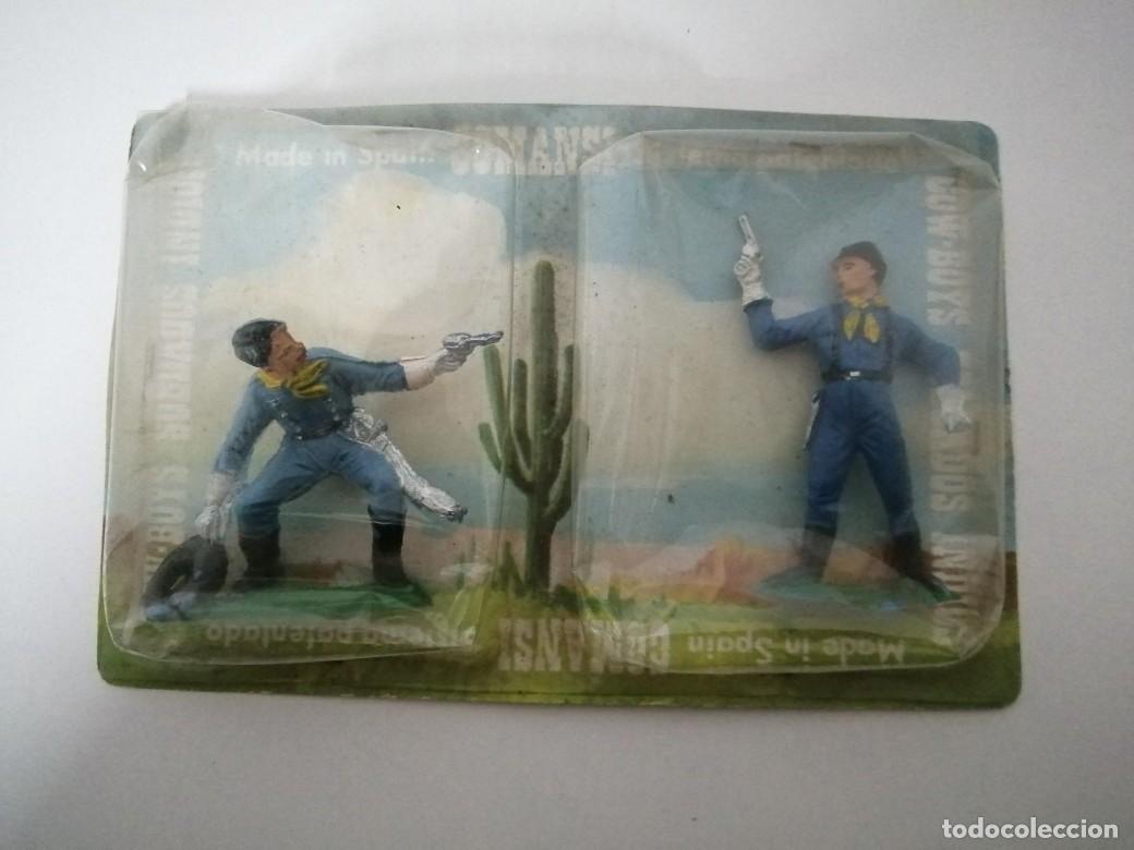 Figuras de Goma y PVC: BLISTER COMANSI FEDERALES A PIE PRIMERA EPOCA, A&Ntilde;OS 60