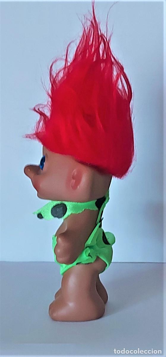Figuras de goma y PVC: LOTE DE TRES TROLL DE LA SUERTE - Foto 3