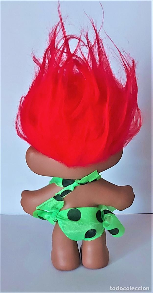 Figuras de goma y PVC: LOTE DE TRES TROLL DE LA SUERTE - Foto 4