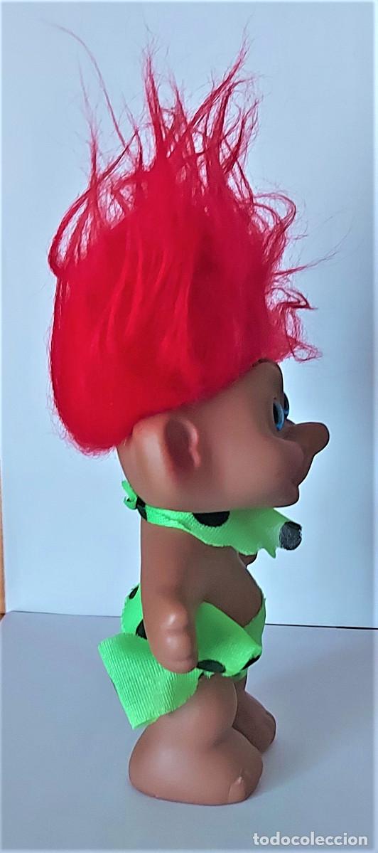 Figuras de goma y PVC: LOTE DE TRES TROLL DE LA SUERTE - Foto 5