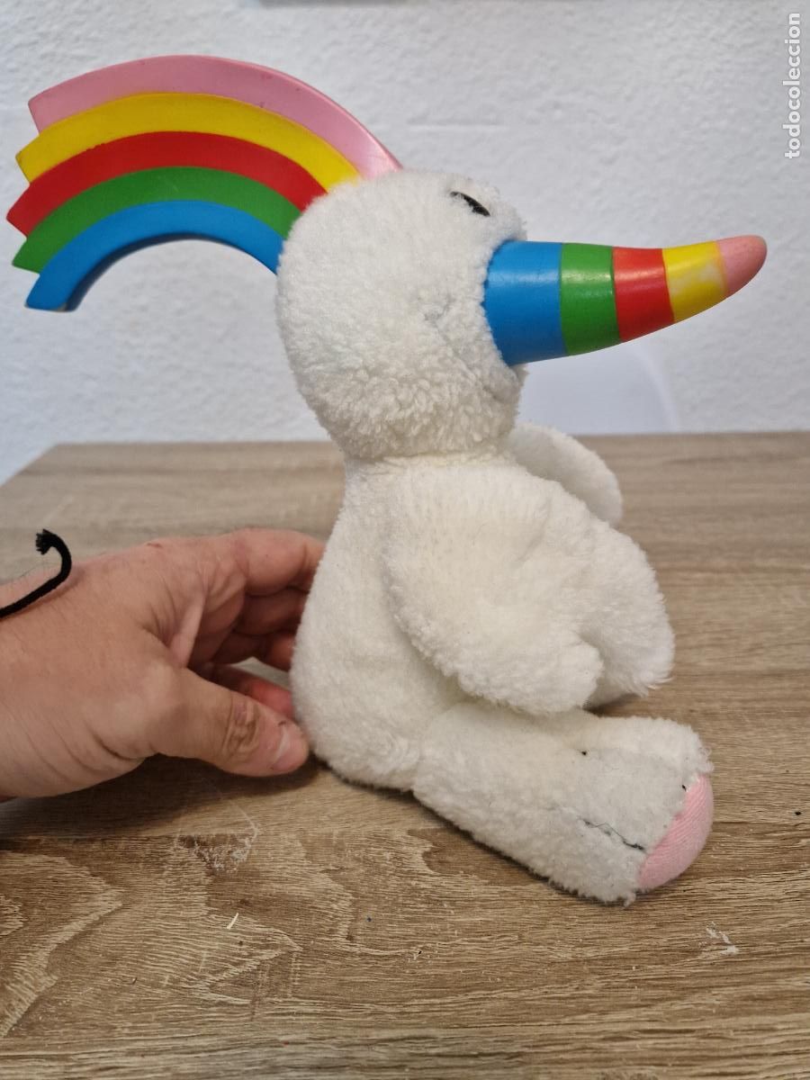 Figuras de Goma y PVC: antiguo mu&ntilde;eco figura goma peluche mascota expo 92 Sevilla Curro exposicion universal 1992 TNT 25 cm