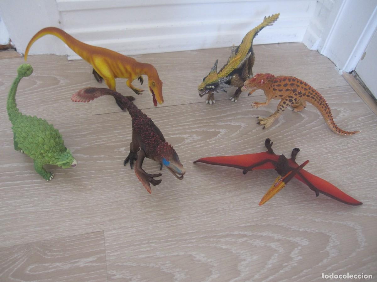 Figuras de goma y PVC: DINOSAURIOS SCHLEICH-MOJO - Foto 1