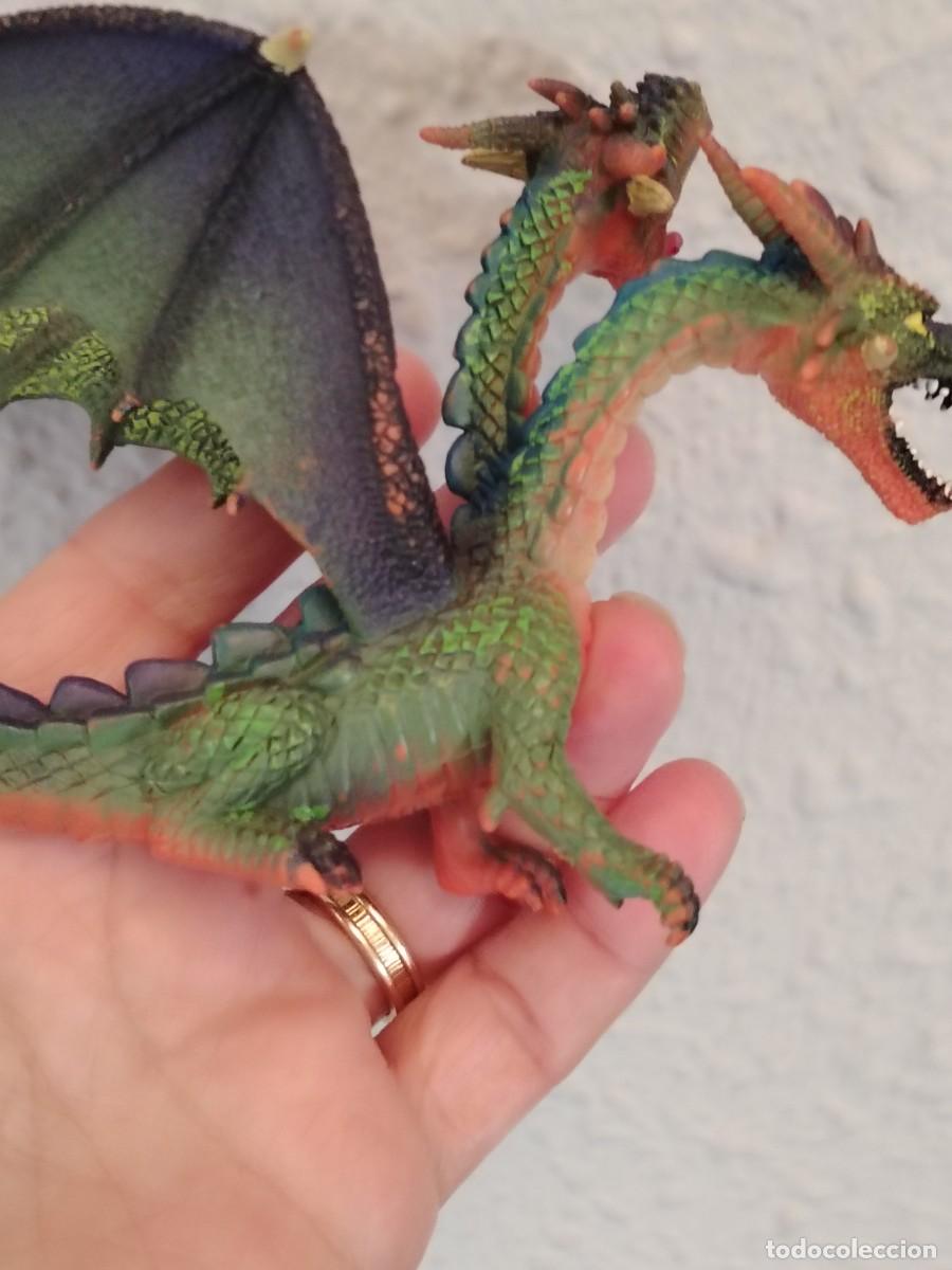 Figuras de goma y PVC: Dragon de dos cabezas en pvc - Foto 2