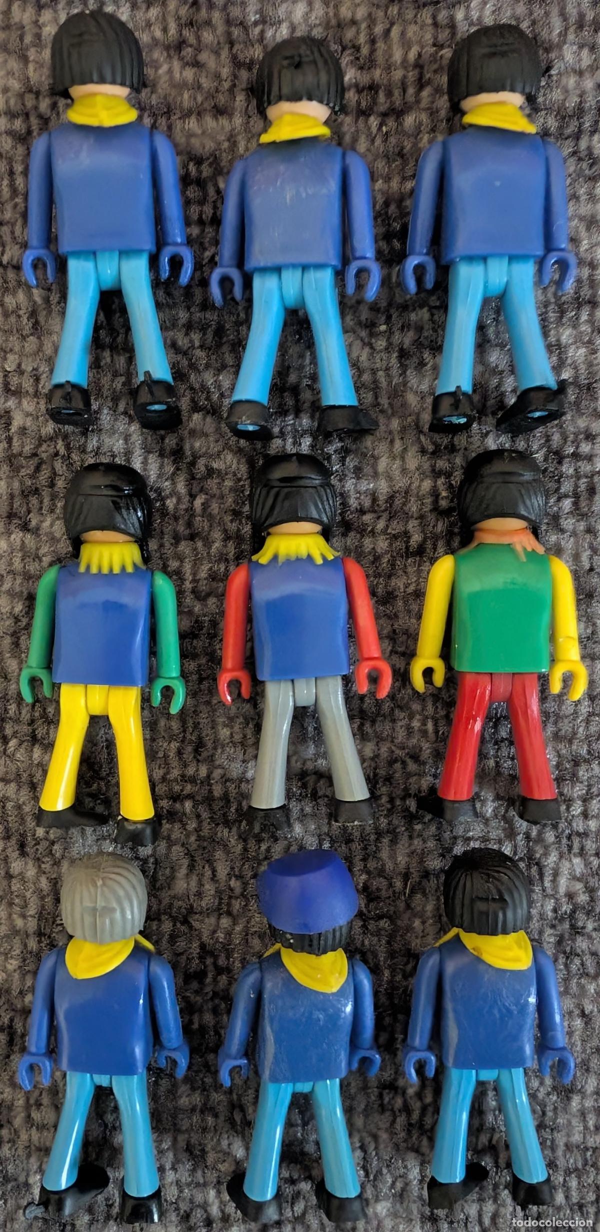 Figuras de goma y PVC: Lote de 9 Coman-Boys - S&eacute;ptimo de caballer&iacute;as e indios - COMANSI - Foto 2
