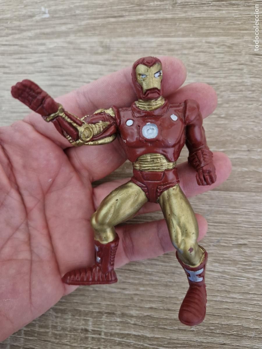 Figuras de Goma y PVC: antigua figura goma pvc ironman marvel el hombre de hierro iron man yolanda comansi 1996