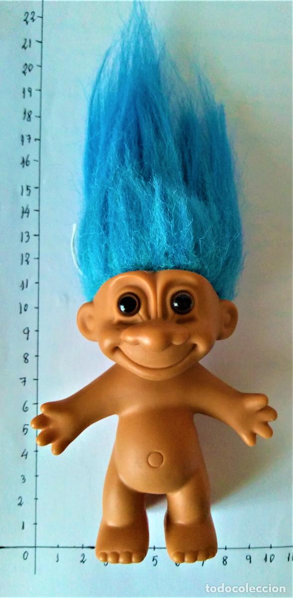 Figuras de goma y PVC: LOTE DE TRES TROLL DE LA SUERTE - Foto 9