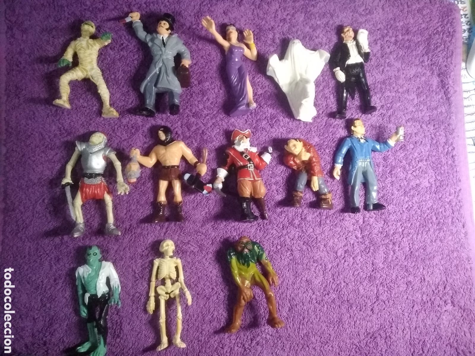 Figuras de Goma y PVC: LOTE 13 FIGURA / FIGURAS SUPER MONSTRUOS YOLANDA / COMANSI + CAT&Aacute;LOGO - A&Ntilde;O 1992