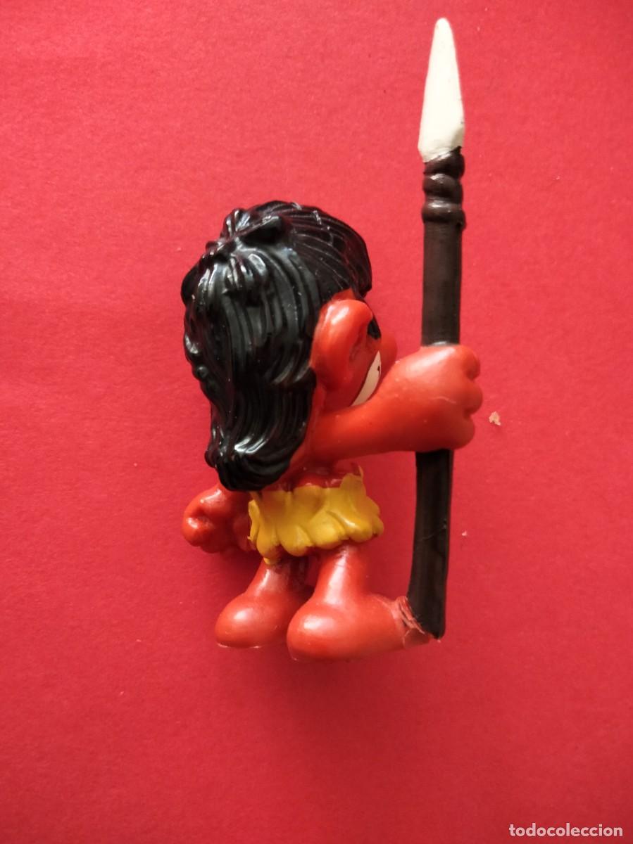 Figuras de goma y PVC: Pitufo Cavern&iacute;cola figura PVC BULLY - Foto 2