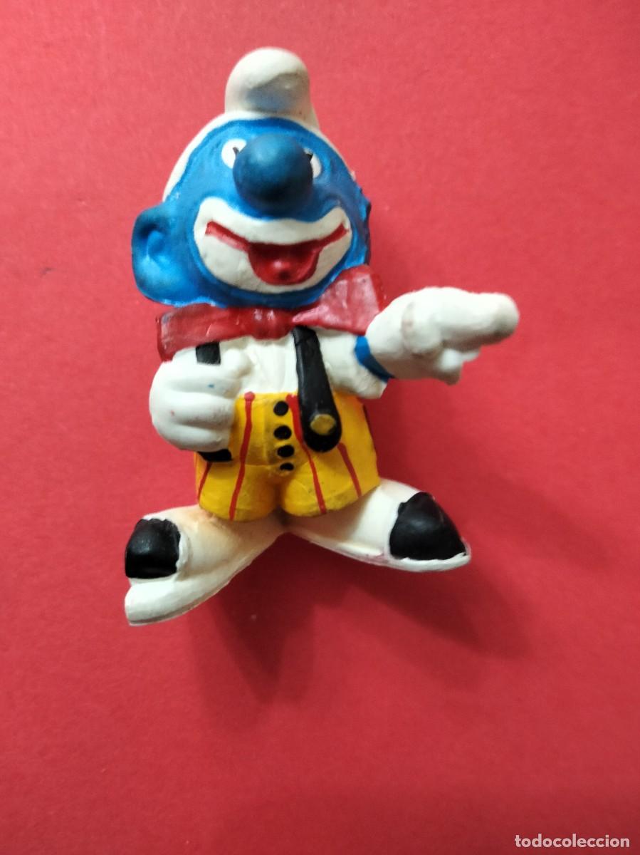 Figuras de goma y PVC: Figura pitufo Payaso PVC - Foto 1
