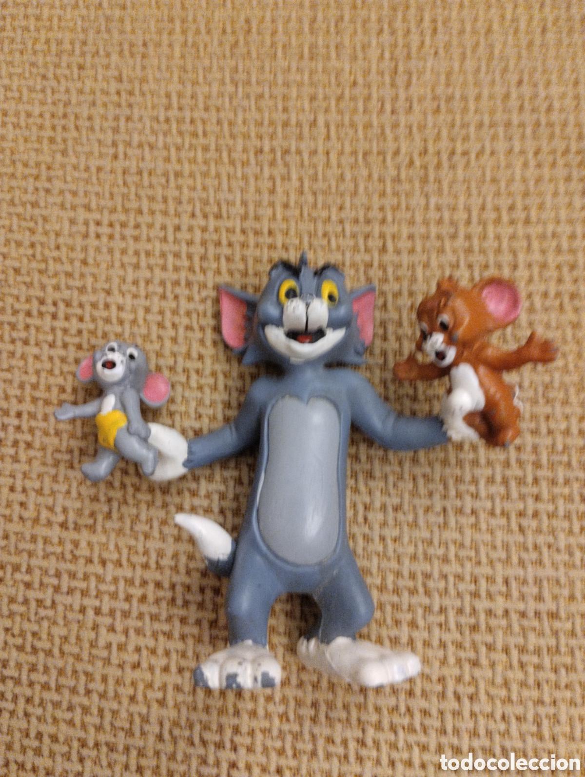 Figuras de Goma y PVC: Mu&ntilde;eco goma Tom y Jerry antiguo